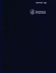 Assurance-Vie Desjardins Inc 1982 cover