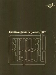 Canadian Javelin Limited 1977 cover