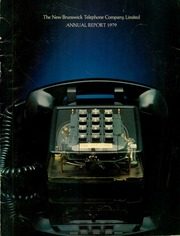 New Brunswick Telephone Co., Ltd 1979 cover