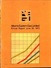 Alberta Eastern Gas Limited 1973 cover