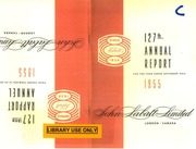 John Labatt Limited 1955 cover
