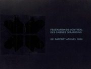 Fédération des caisses populaires Desjardins de Montréal et de l'Ouest-du-Québec 1980 cover