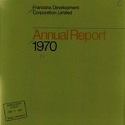 Francana Development Corporation Limited 1970 cover