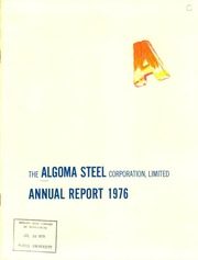 Algoma Steel Inc 1976 cover