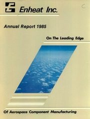 Enheat Inc 1985 cover