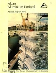 Alcan Aluminum Limited 1975 cover