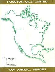Houston Oils Limited 1974 cover