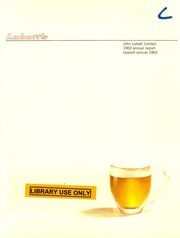 John Labatt Limited 1963 cover