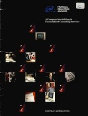Financial Collection Agencies 1987 cover