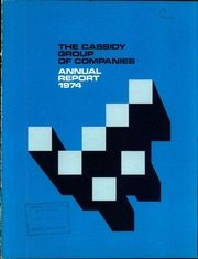 Cassidy Group of Companies 1974 cover