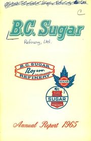 British Columbia Sugar Refinery, Limited 1965 cover