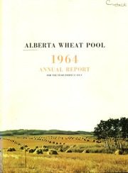 Alberta Wheat Pool 1964 cover