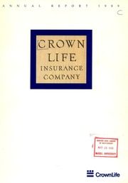 Crown Life Insurance Co. 1989 cover