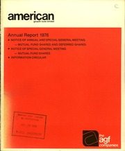 American Growth Fund, Inc 1976 cover