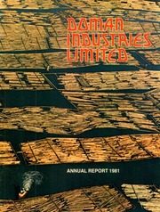 Doman Industries Limited 1981 cover