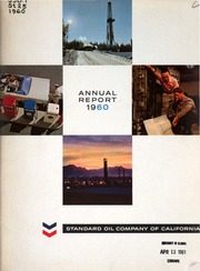 Standard Oil Company of California 1960 cover