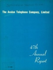 Newfoundland Telephone Co., Ltd 1966 cover