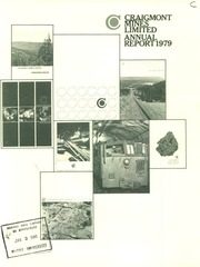Craigmont Mines Limited 1979 cover