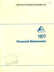Aluminum Company of Canada, Limited 1977 cover