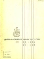 Central Mortgage and Housing Corporation 1960 cover