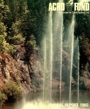 Acrofund Ltd 1982 cover