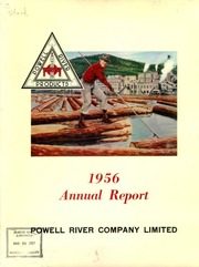 Powell River Company Limited 1956 cover