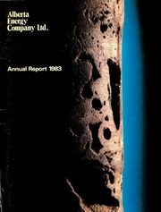 Alberta Energy Co. Ltd 1983 cover
