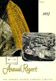 Canada Starch Company Limited 1952 cover