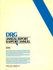 DRG Limited 1980 cover