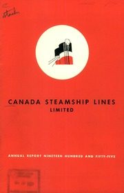 Canada Steamship Lines, Limited 1955 cover