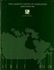 Cassidy Group of Companies 1980 cover