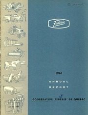 Coopérative fédérée de Québec 1961 cover