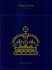 Crown Trust Company 1979 cover