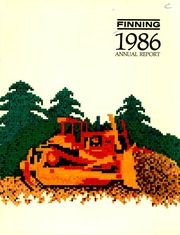 Finning Tractor & Equipment Company Limited 1986 cover