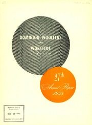 Dominion Woollens and Worsteds Limited 1955 cover