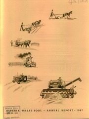 Alberta Wheat Pool 1967 cover