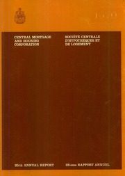 Central Mortgage and Housing Corporation 1970 cover