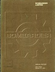 Bombardier Inc 1973 cover