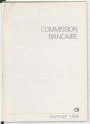 Commission Bancaire (France) 1984 cover