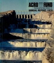Acrofund Ltd 1979 cover