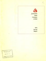 Consumers Glass Company Limited 1979 cover