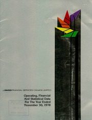 Avco Financial Services Canada Ltd 1978 cover