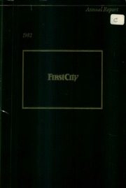First City Financial Corporation Ltd 1982 cover