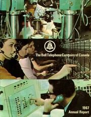 Bell Telephone Company Canada 1967 cover