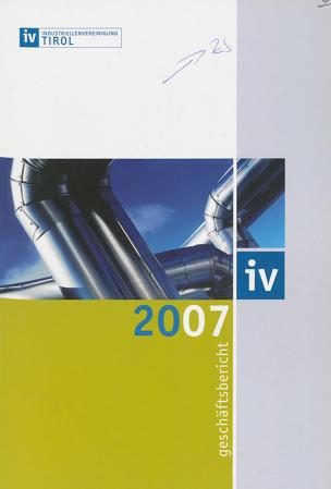 Federation of Austrian Industries (IV) 2007 cover