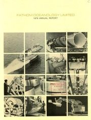 Fathom Oceanology Limited 1978 cover