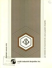Crédit Industriel Desjardins Inc 1978 cover