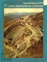 Cima Resources Limited 1979 cover