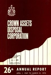 Crown Assets Disposal Corporation 1970 cover