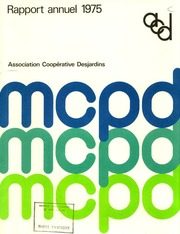 Association Coopérative Desjardins 1975 cover